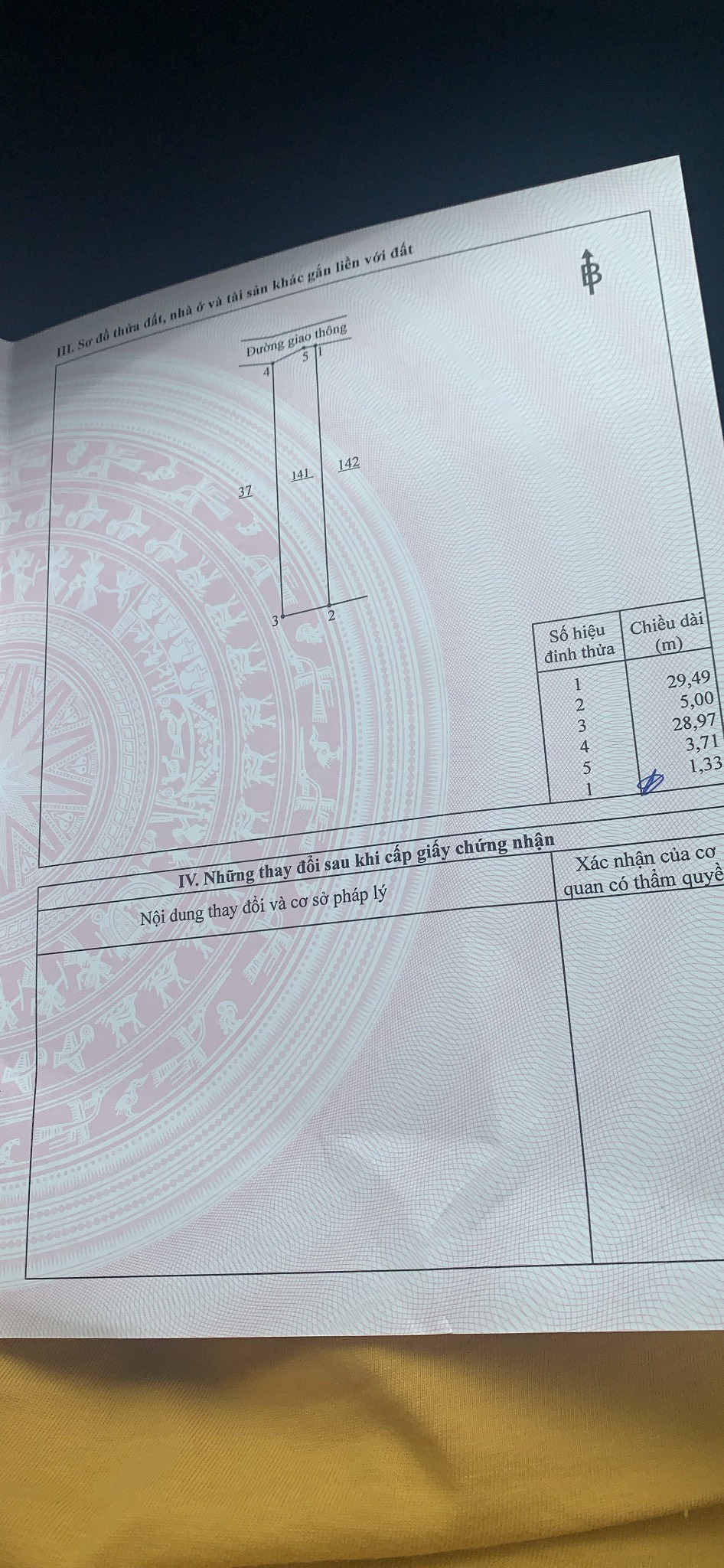 Đất chính chủ xã Phú Tân - Định Quán - Mặt tiền đường bê tông, full thổ cư